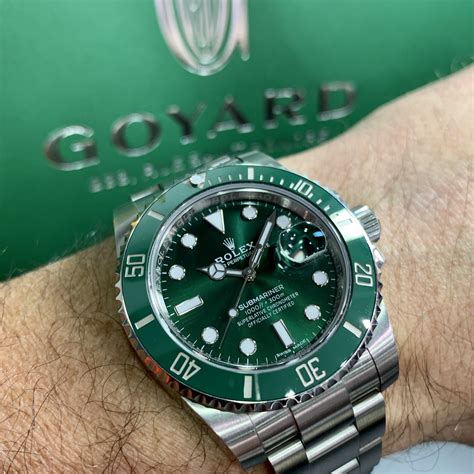 green rim rolex|rolex submariner green.